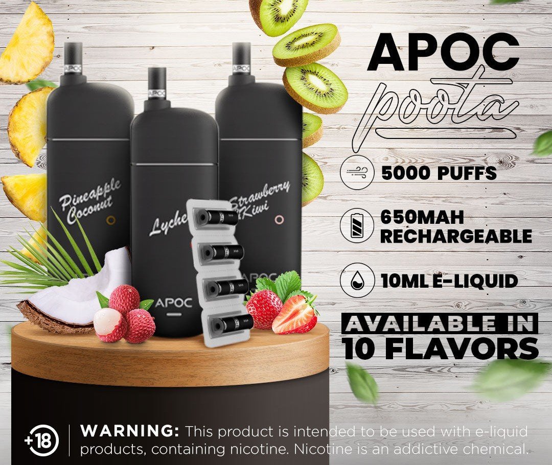 APOC POOTA 5000 PUFFS