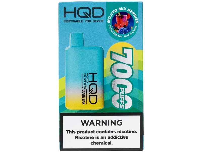 HQD CUVIE BAR 7000 PUFFS - Image 7
