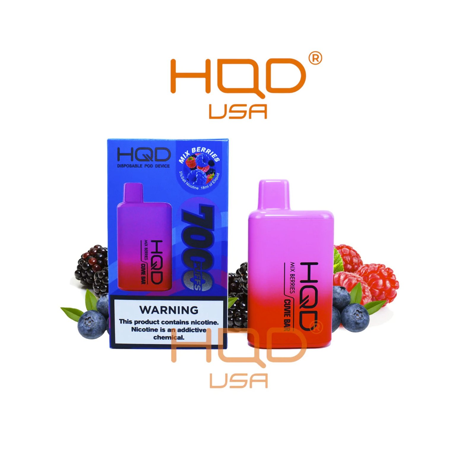 HQD CUVIE BAR 7000 PUFFS - Image 8