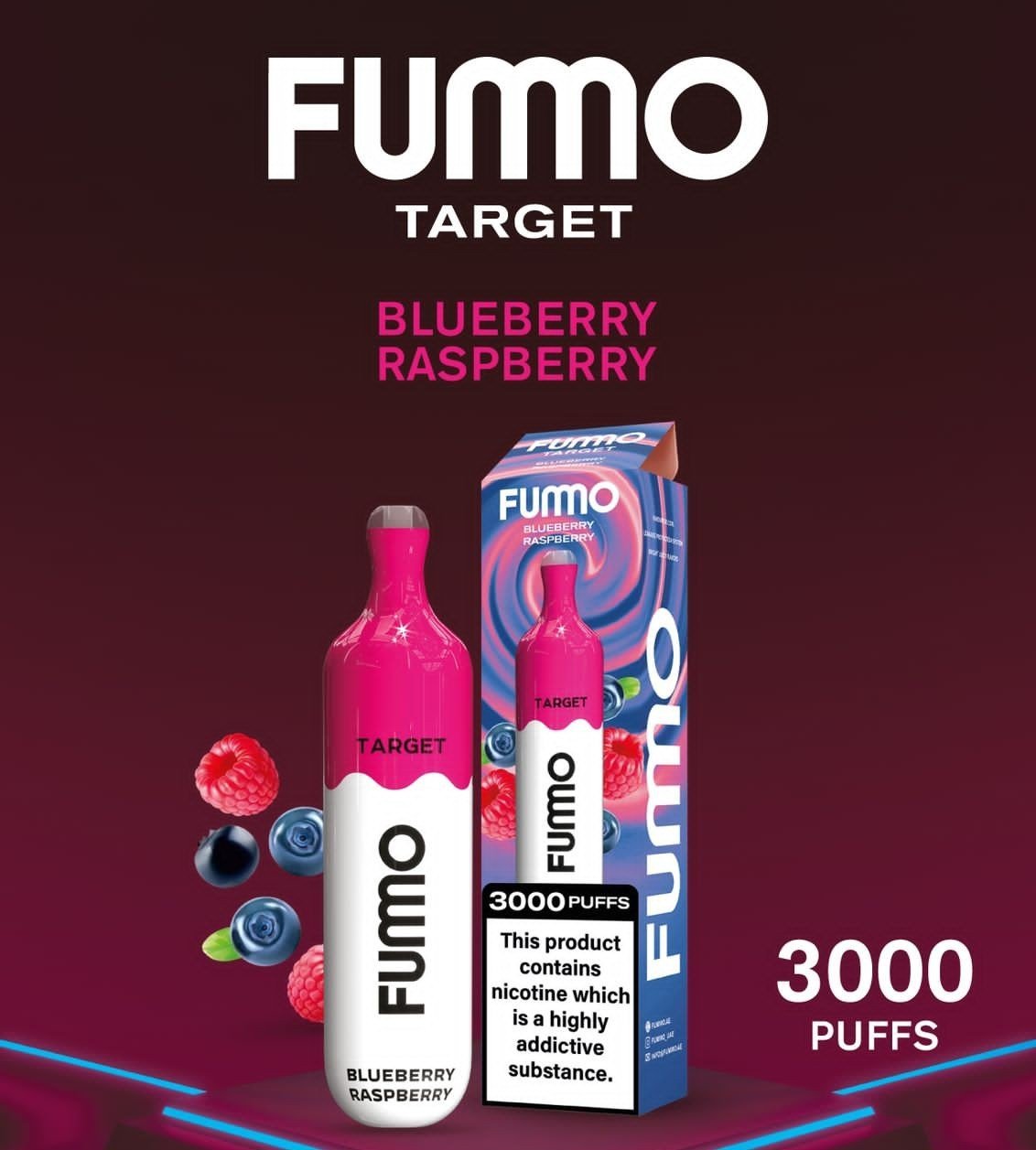 FUMMO TARGET 3000 PUFFS - Image 14