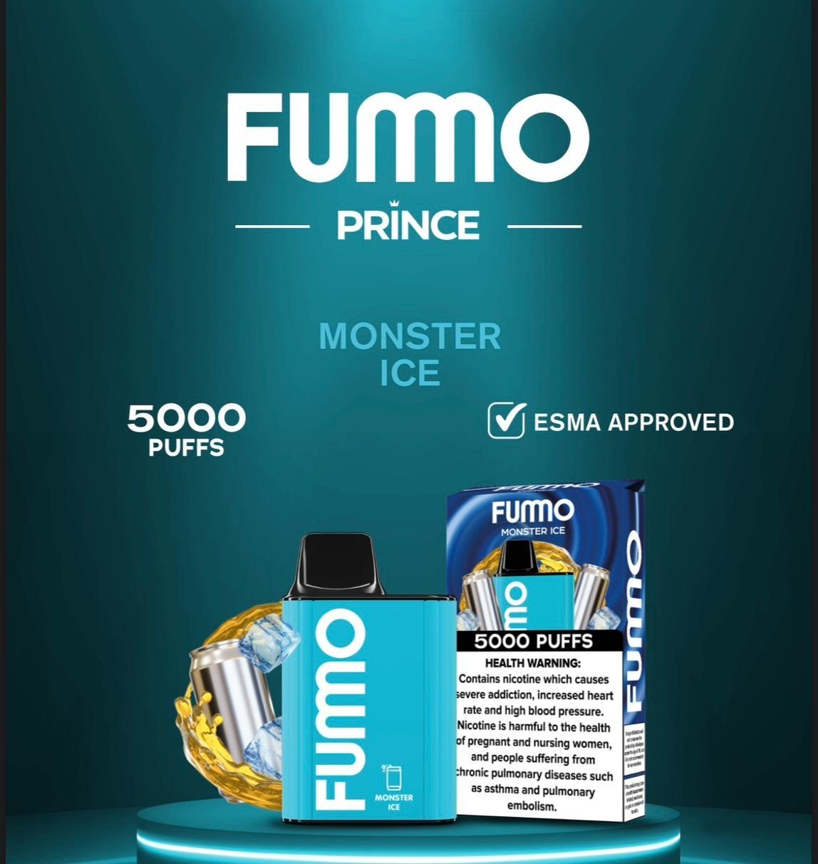 FUMMO PRINCE 5000 PUFFS - Image 2