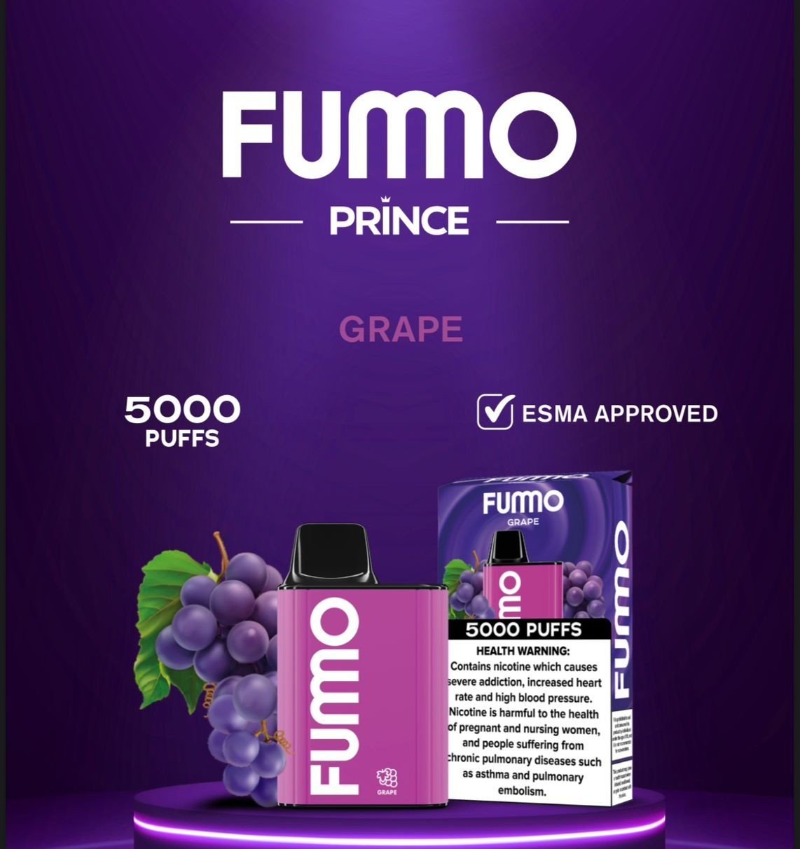 FUMMO PRINCE 5000 PUFFS - Image 5