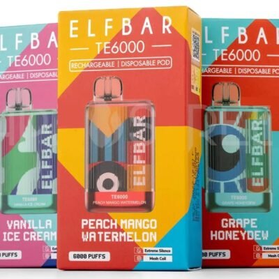 Alternative view of ELFBAR TE 6000 PUFFS