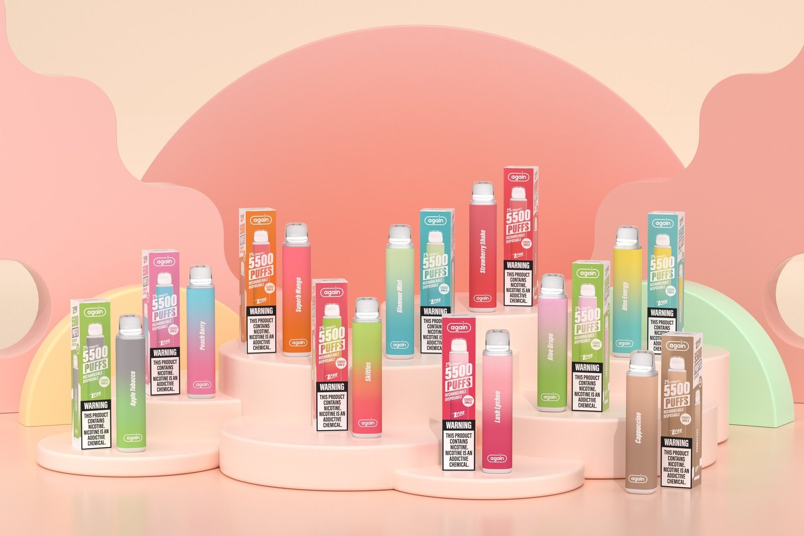 AGAIN Z PRO 5500 PUFFS