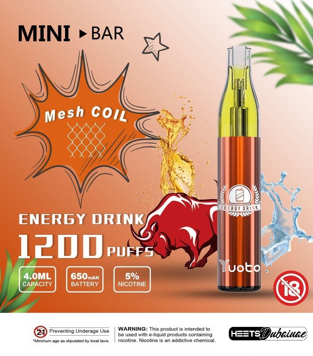 YUOTO MINI BAR 1200 PUFFS - Image 6