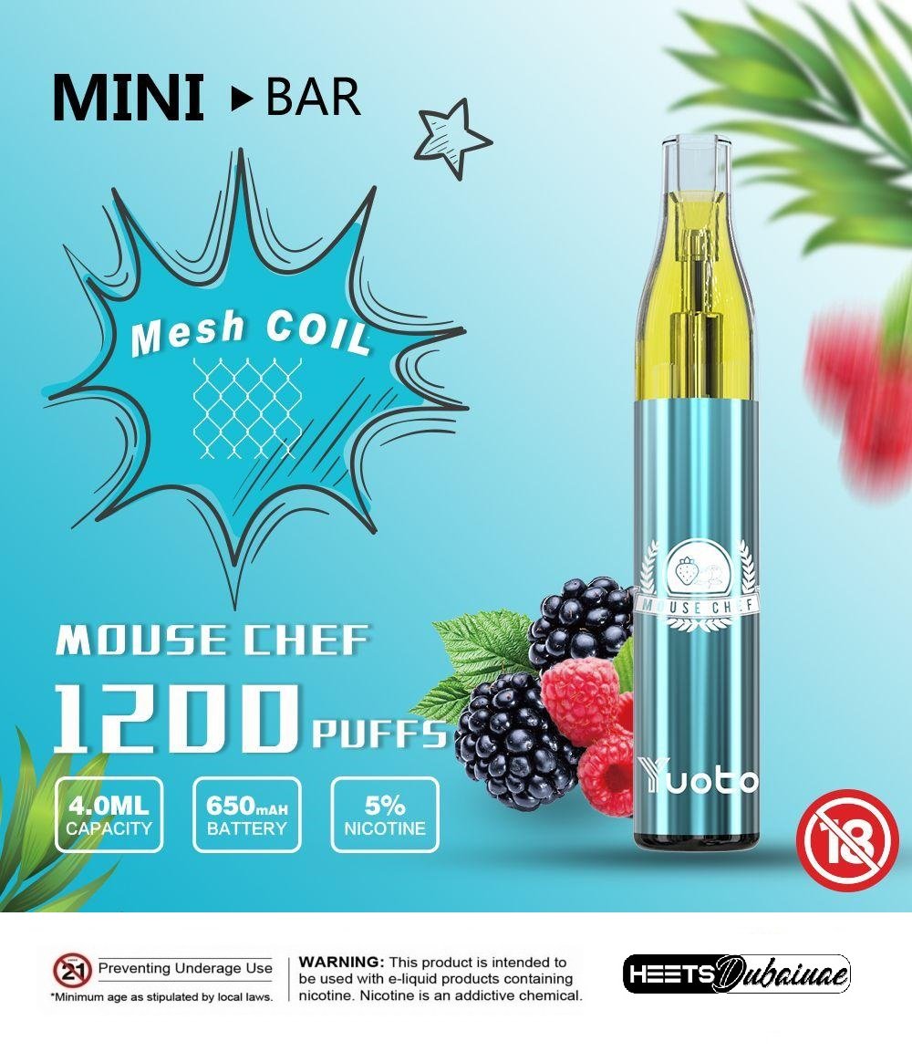 YUOTO MINI BAR 1200 PUFFS - Image 11