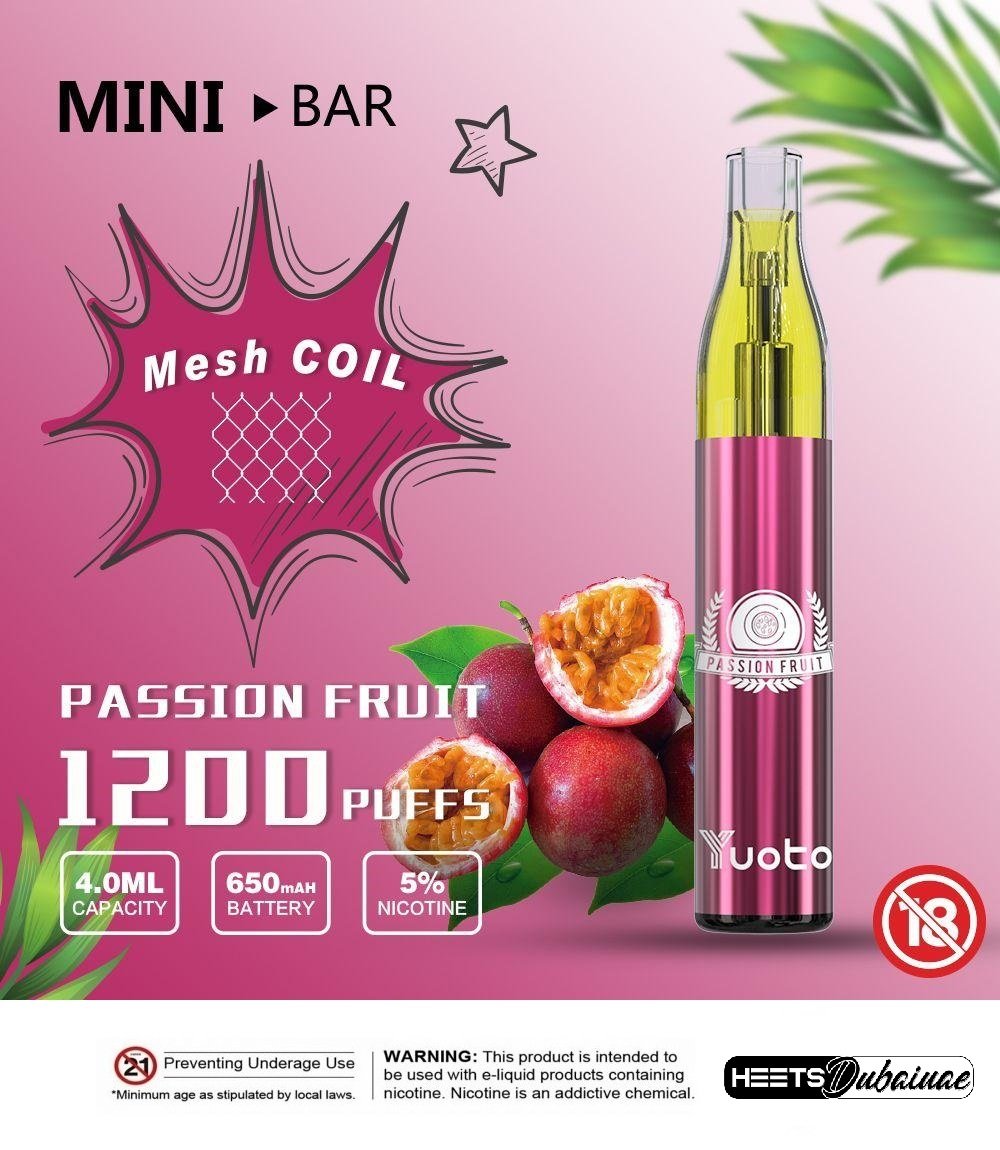 YUOTO MINI BAR 1200 PUFFS - Image 12