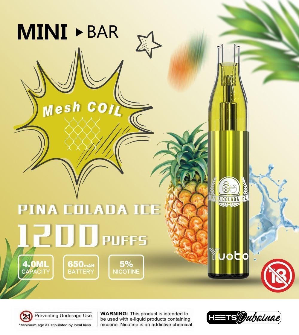 YUOTO MINI BAR 1200 PUFFS - Image 14