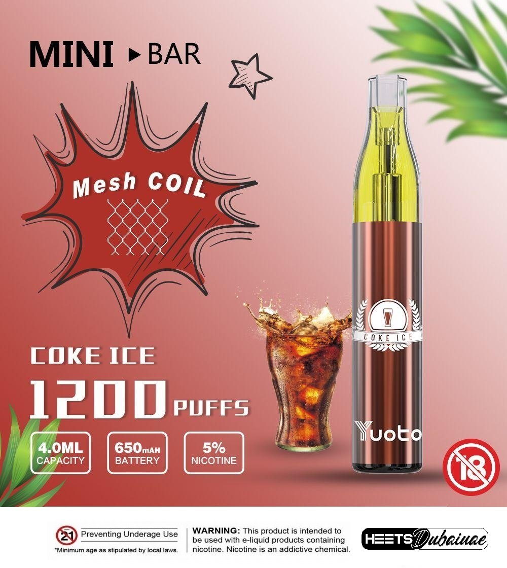 YUOTO MINI BAR 1200 PUFFS - Image 5