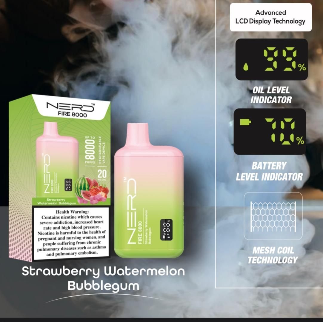 NERD™ FIRE 8000 PUFFS - Image 4