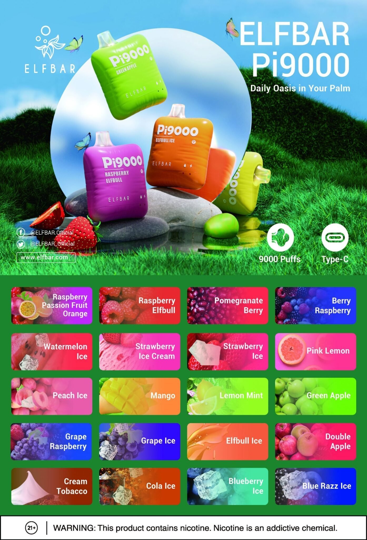 ELFBAR PI 9000 PUFFS - Image 2